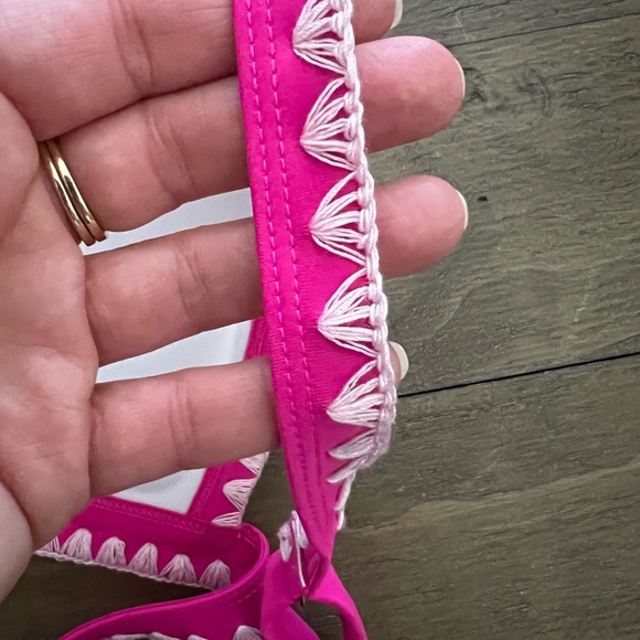 ✨NWT✨Cupshe Pink Bikini with Floral Design - Picture 5 of 8